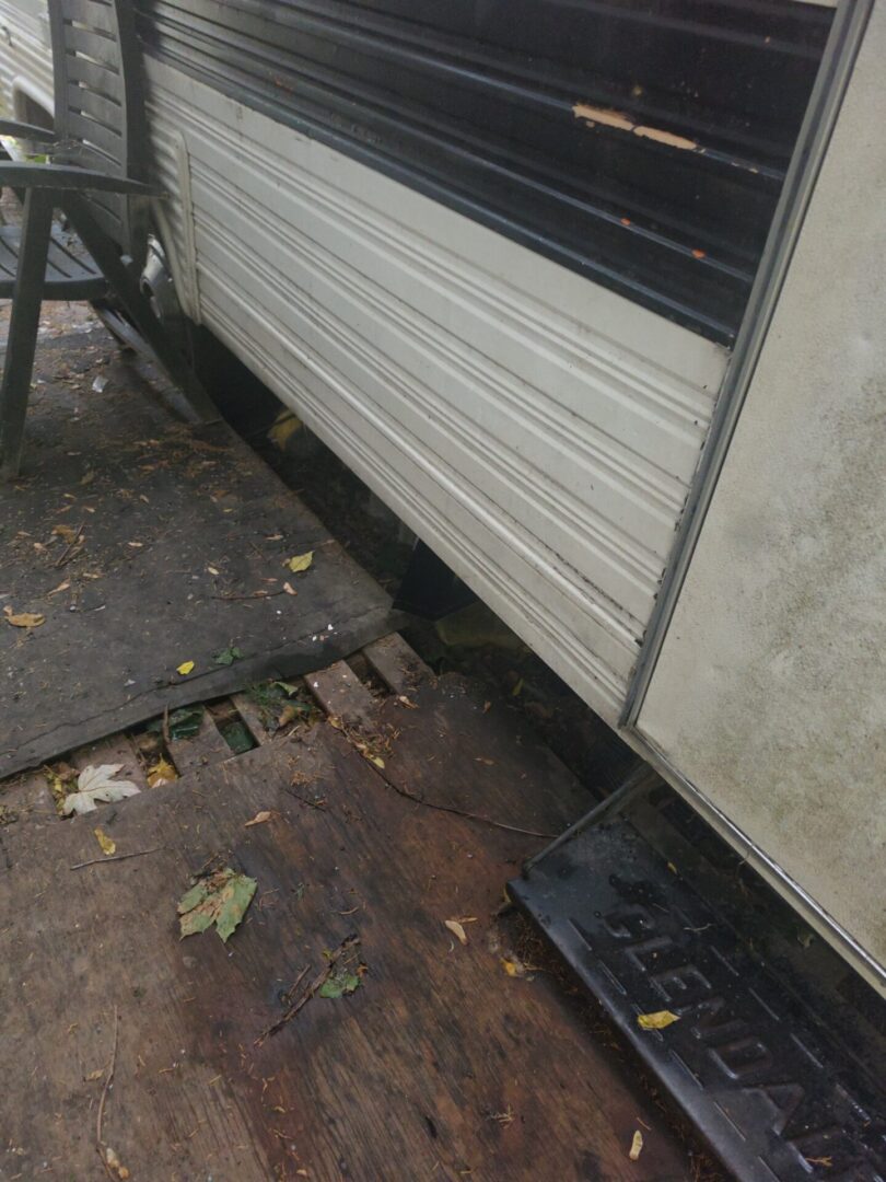 Aluminum siding installation